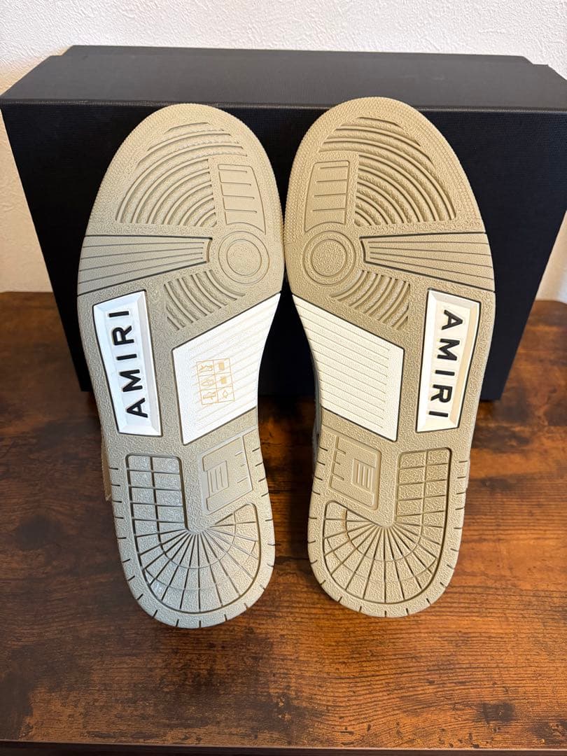 【新品未使用品】AMIRI CHUNKY SKEL TOP LOW 26cm