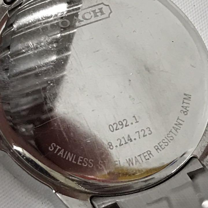 シグネチャ S4108 クォーツ 腕時計 9oWUl-m39118803153 COACH レディース カード