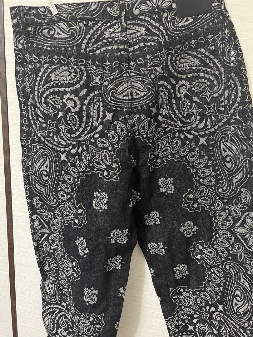 パンツ Supreme Bandana Jacquard Baggy JeanBlack