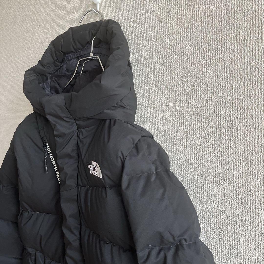 【キッズ】ノースフェイス　ダウンコート　DRYVENT ブラック　キッズ110