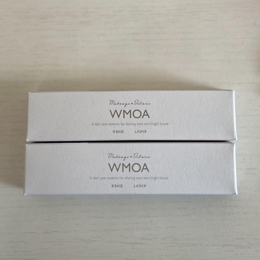 ウモア まつ毛デラックス WMOA まつ毛美容液2本セット新品未使用