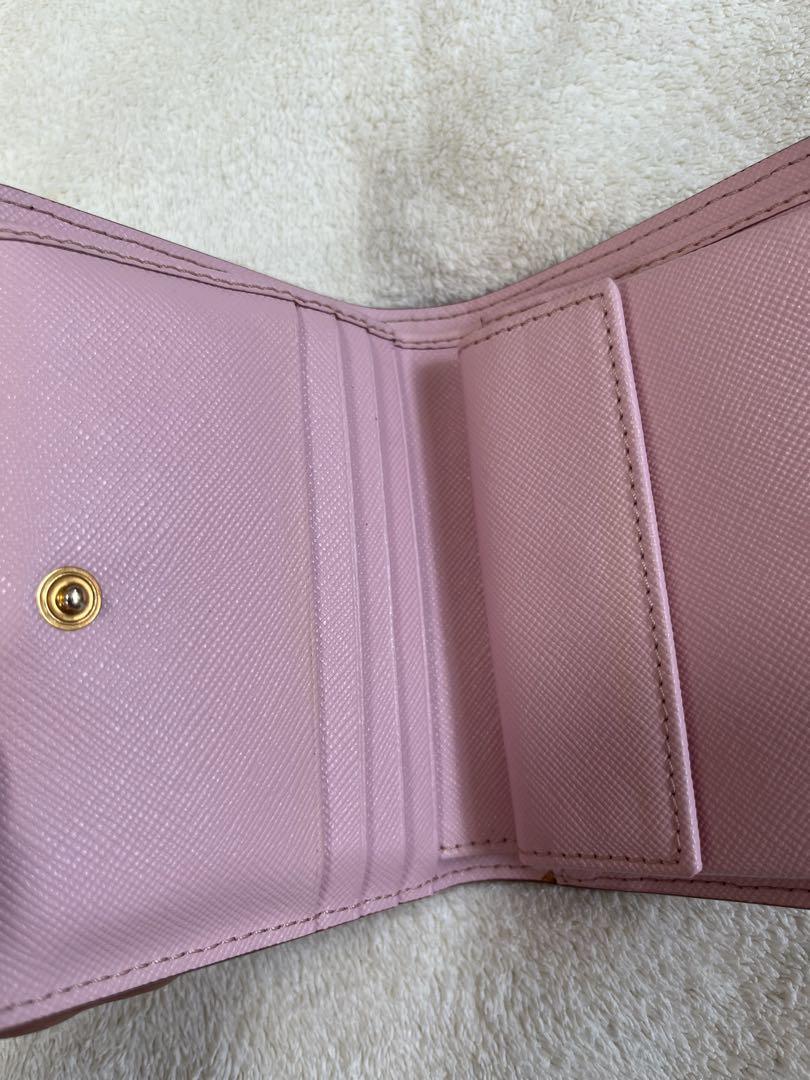 MARNI 二つ折り財布 黒　ピンク　マルニ