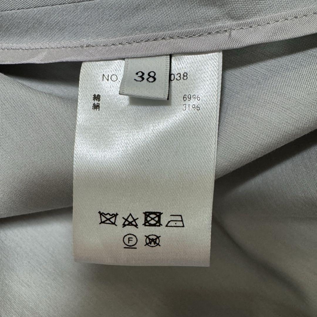 新品 ebure ハイカウント シルクコットン トレンチ コート 97,900