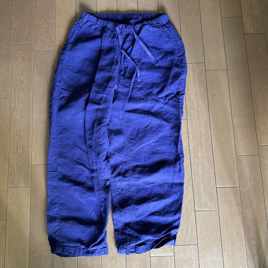 美品 ティグルブロカンテパンツ ティグルブロカンテ コードストライプ ダーツワイド パンツ