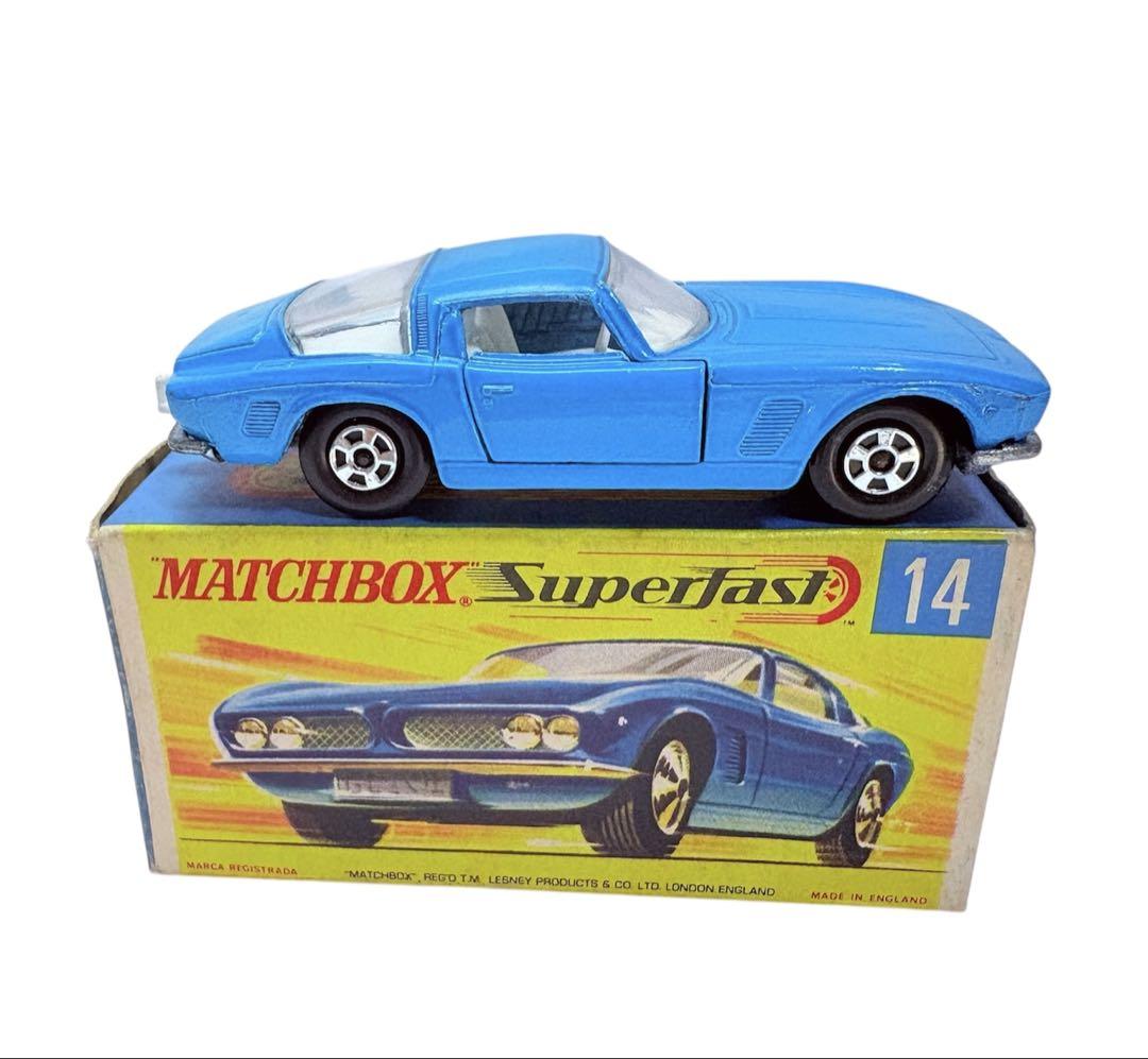 注目ブランド マッチボックス スーパーファーストNo.14 イギリス レズニー ミニカー