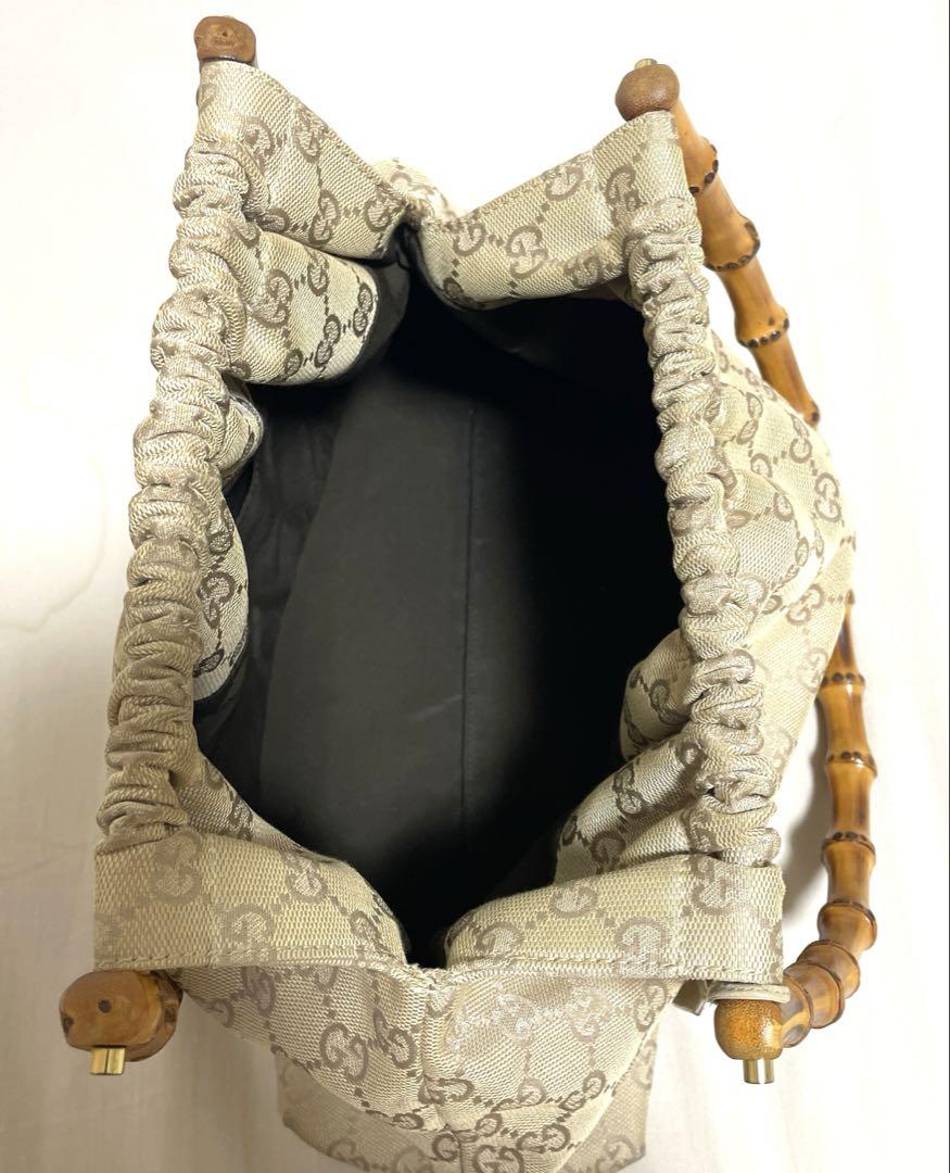 GUCCI ハンドバッグ GGパターン ベージュ