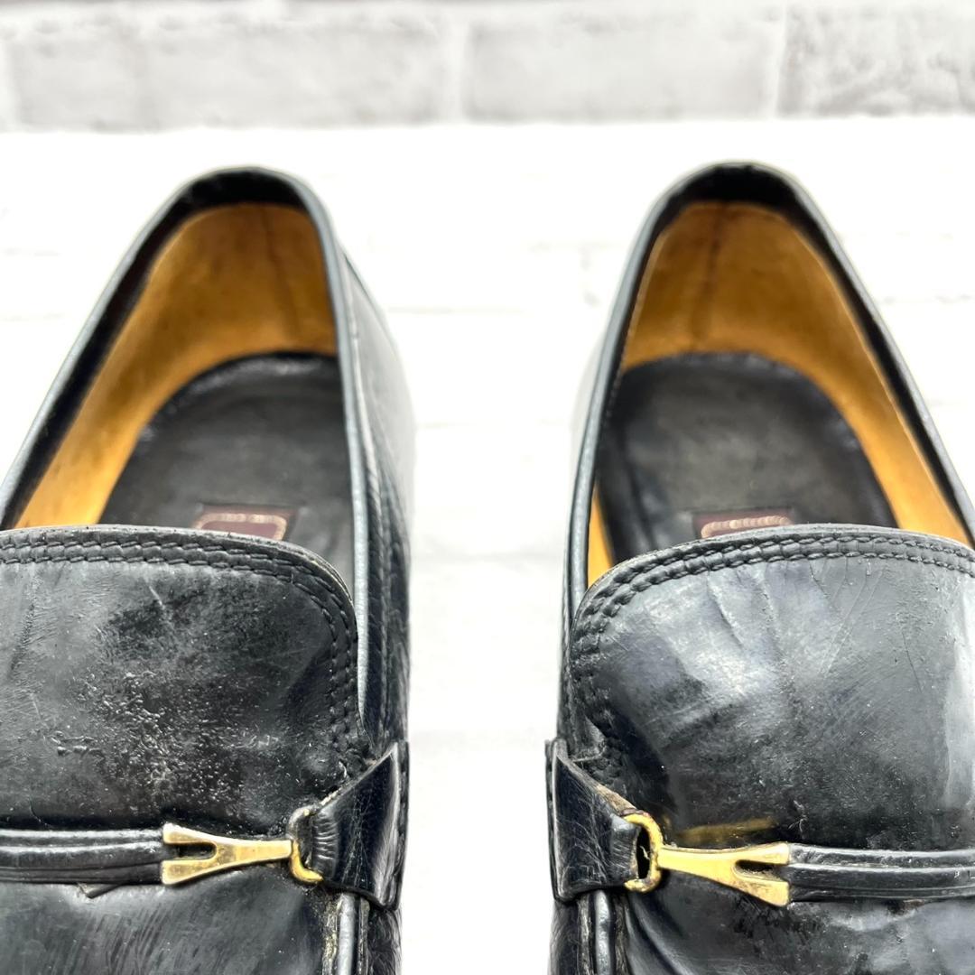 BALLY バリー ローファー ゴールド金具 ブラック 24.0～24.5cm