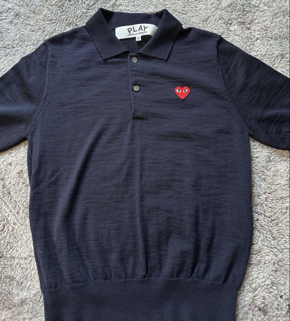 プレイコムデギャルソン 半袖ポロシャツ XXL グレー ハートワッペン PLAY 楽天市場】【COMME des GARCONS】コムデギャルソン PLAY プレイ