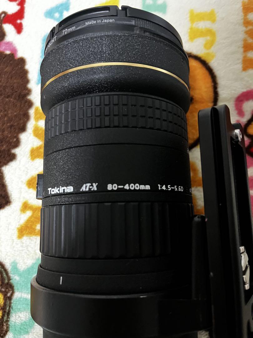 TOKINA at-xd 80-400mm カメラレンズ