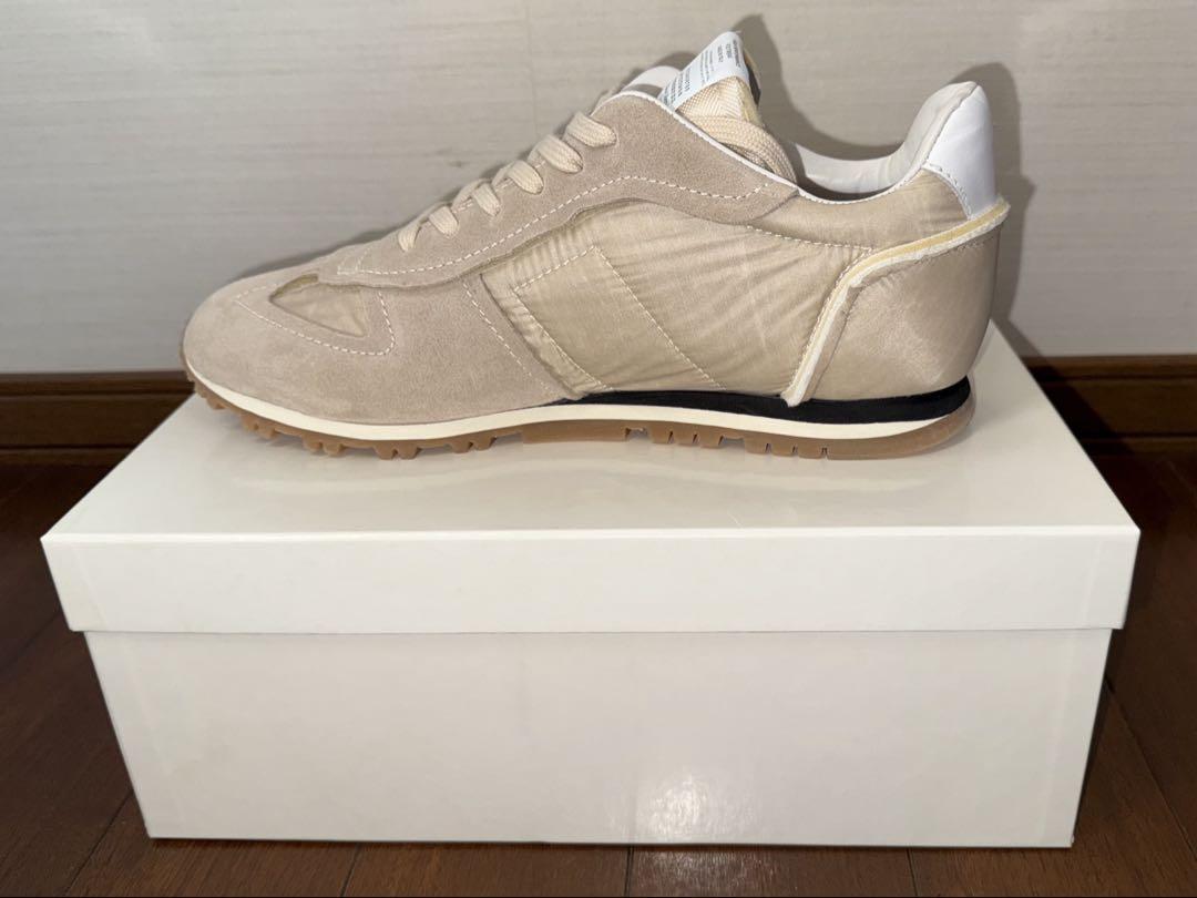 【MAISON MARGIELA】 スプリンタースニーカー ベージュ メゾンマルジェラが新作スニーカー “スプリンターズ” をローンチ