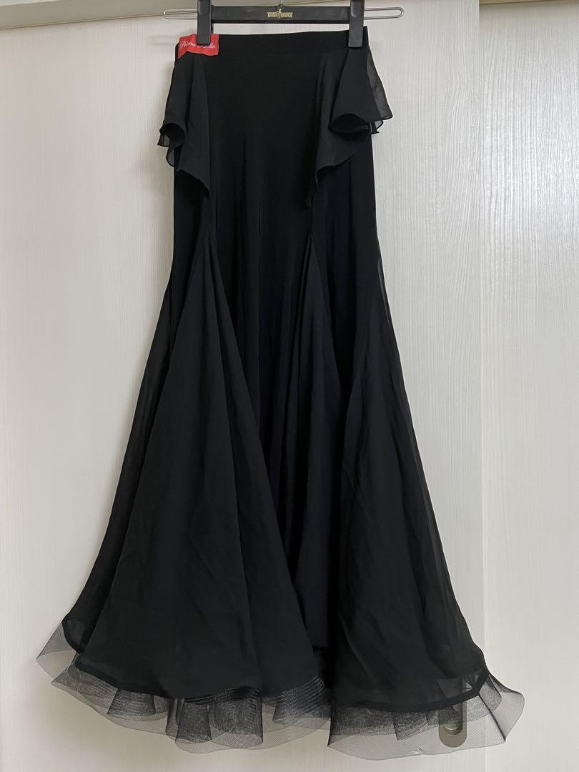 新品 prima bella (ロシア製)サイドフリルスカート 社交ダンス 新品 prima bella (ロシア製)サイドフリルスカート 社交ダンス