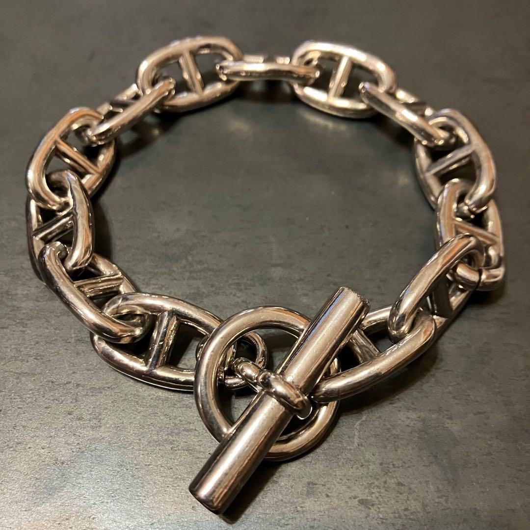 SILVER925 ANCHOR BIG BRACELET/シルバーブレスレット - メルカリ