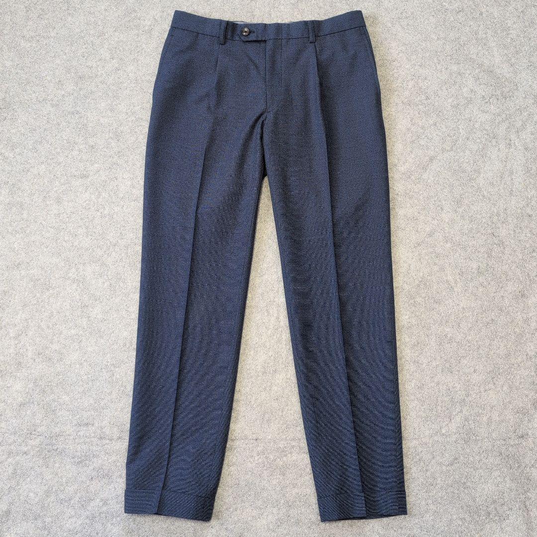 SUITSELECT スリーピース セットアップ ネイビー A4 極美品