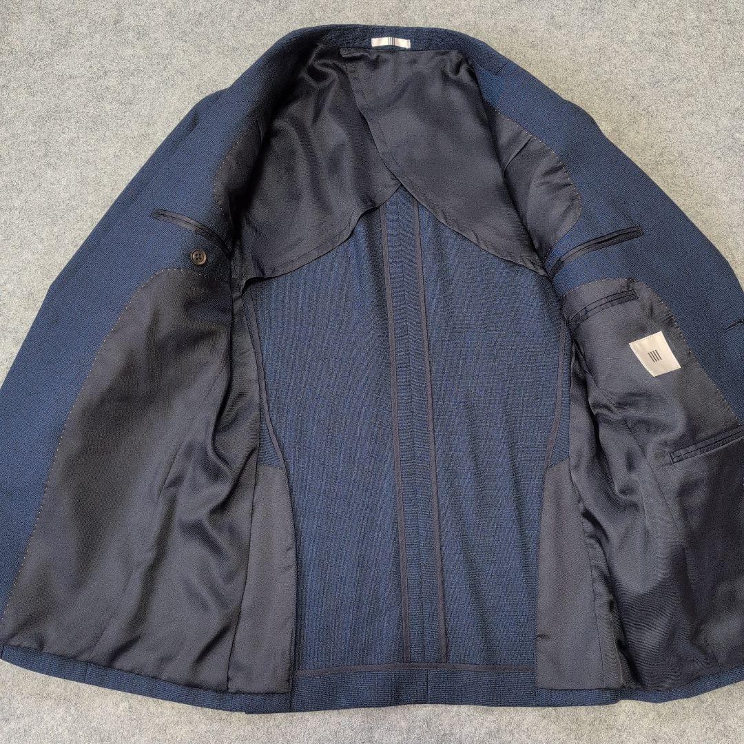 SUITSELECT スリーピース セットアップ ネイビー A4 極美品