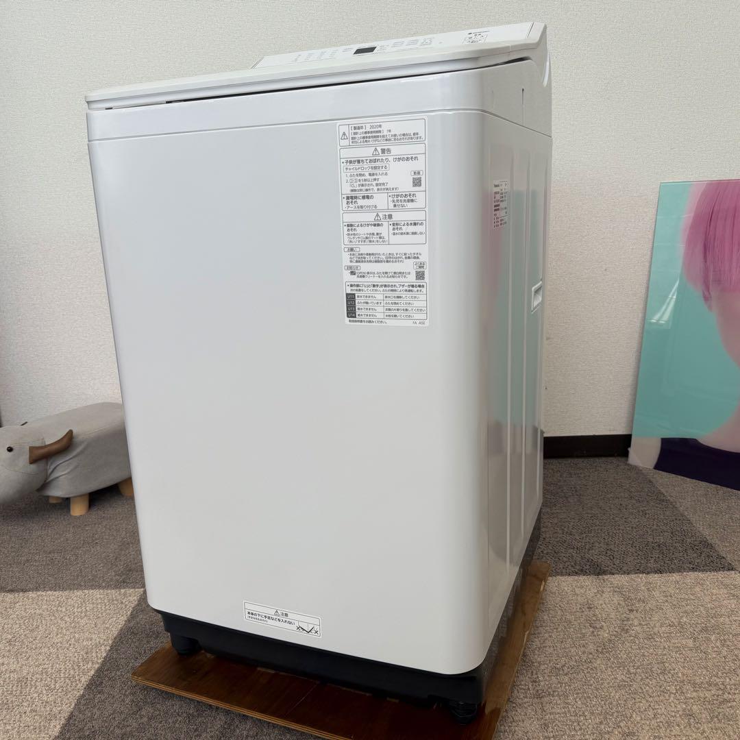 都内23区配送無料✨パナソニック　縦型洗濯機　NA-FA80H8 分解清掃済み 都内23区配送無料✨パナソニック 縦型洗濯機 NA-FA80H8 分解清掃