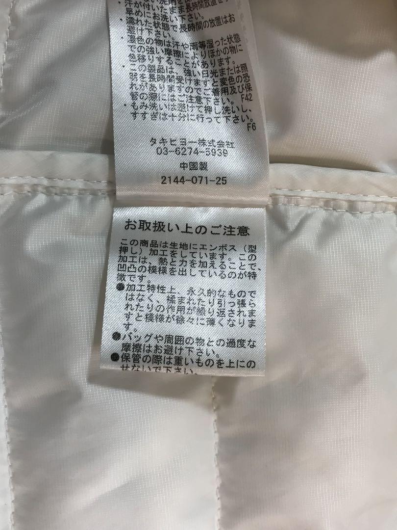 ZOY ゾーイ　ダウンベスト　ゴルフウェア　ホワイト　38