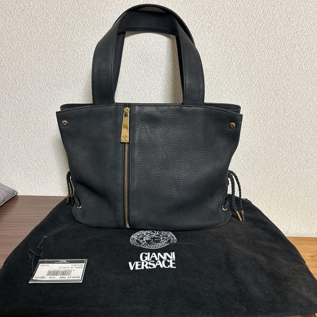 【セール 登場から人気沸騰】 希少】VERSACE ヴェルサーチ ☆保証書付き 2wayバッグ バッグ
