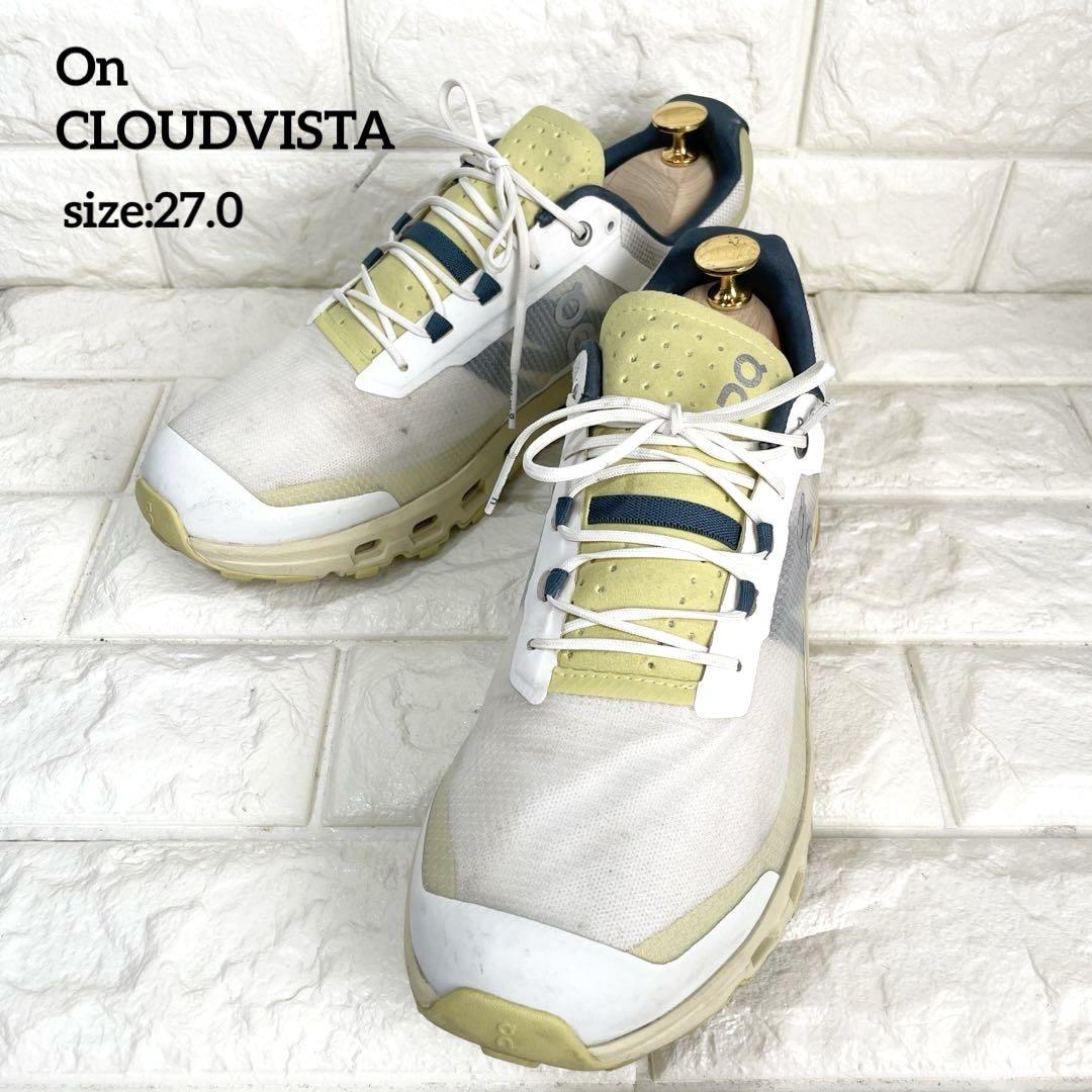 On オン CLOUDVISTA スニーカー ランニングシューズ イエロー系