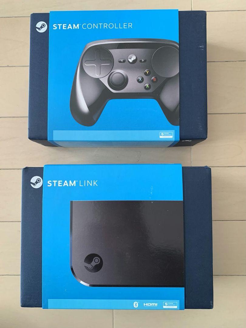 steamcontrollerとsteamlinkのセットスチームコントローラー