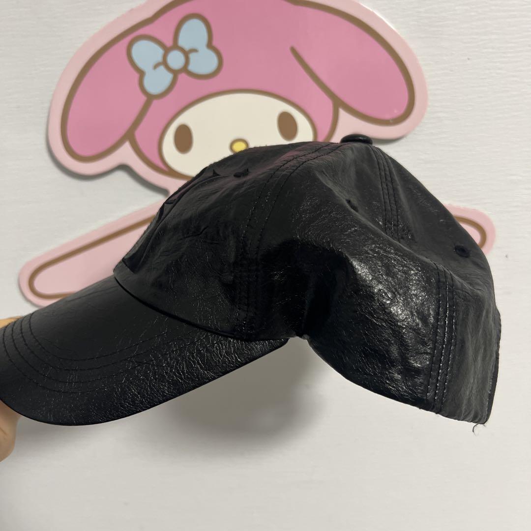 美品 Bohemian Seoul ボヘミアンソウル レザー キャップ BOHEMIANSEOUL ボヘミアンソウル bohemseo レザーキャップ