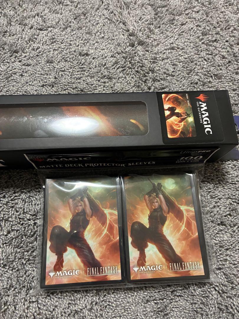 MTG FF ultrapro プレイマット スリーブ クラウド ウルトラプロ