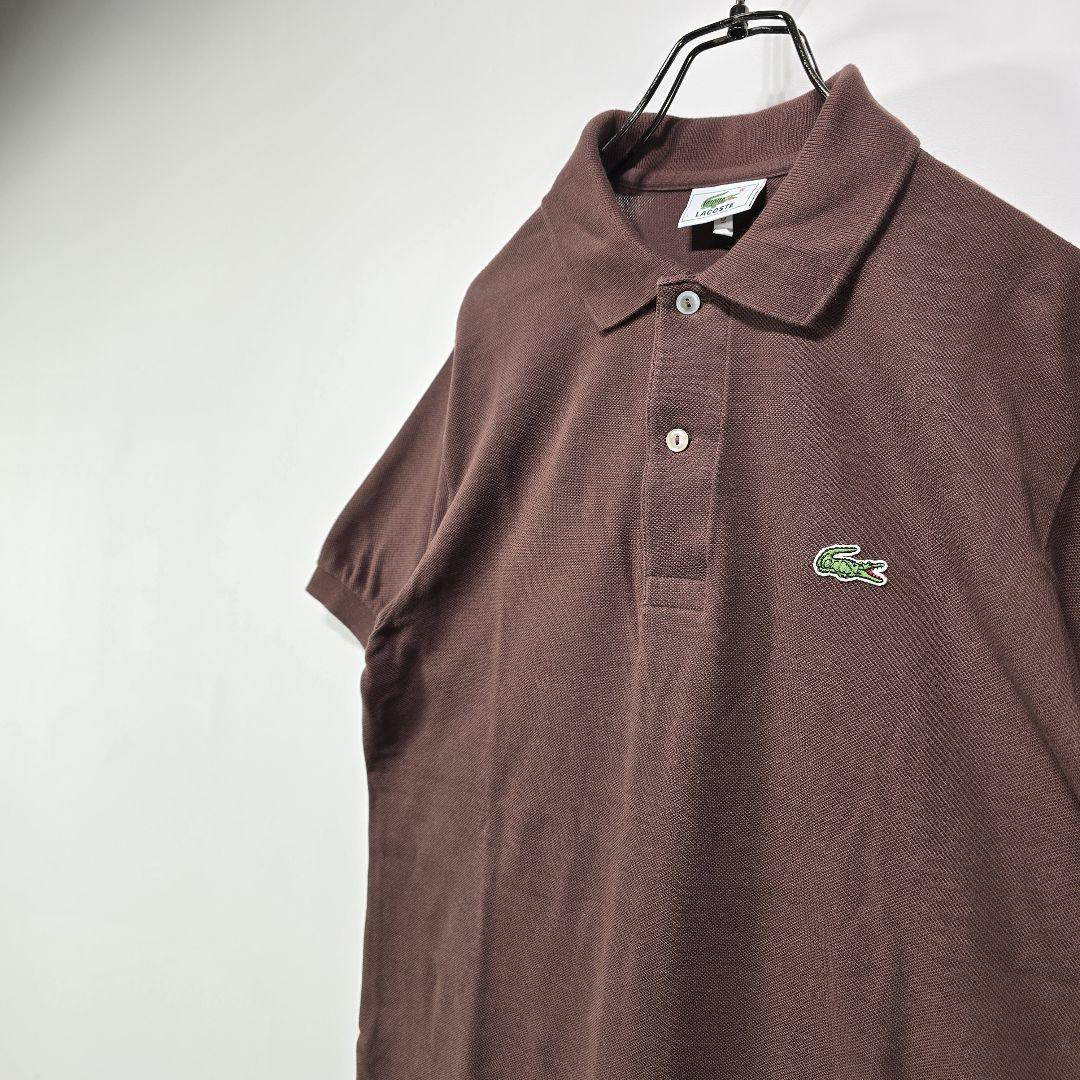 LACOSTE　ヴィンテージ　ポロシャツ　3　大沢商会　文字ワニ　希少　古着