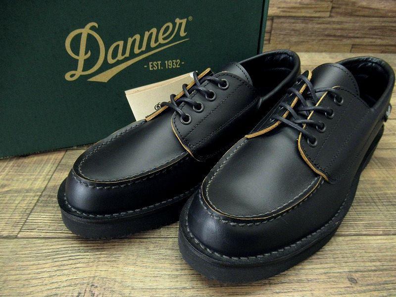 新品 ダナー ブローガン 茶芯 モカシン レザー シューズ 黒 27.0 ① 新品 ダナー ブローガン 茶芯 モカシン レザー シューズ 黒 27.0 ①