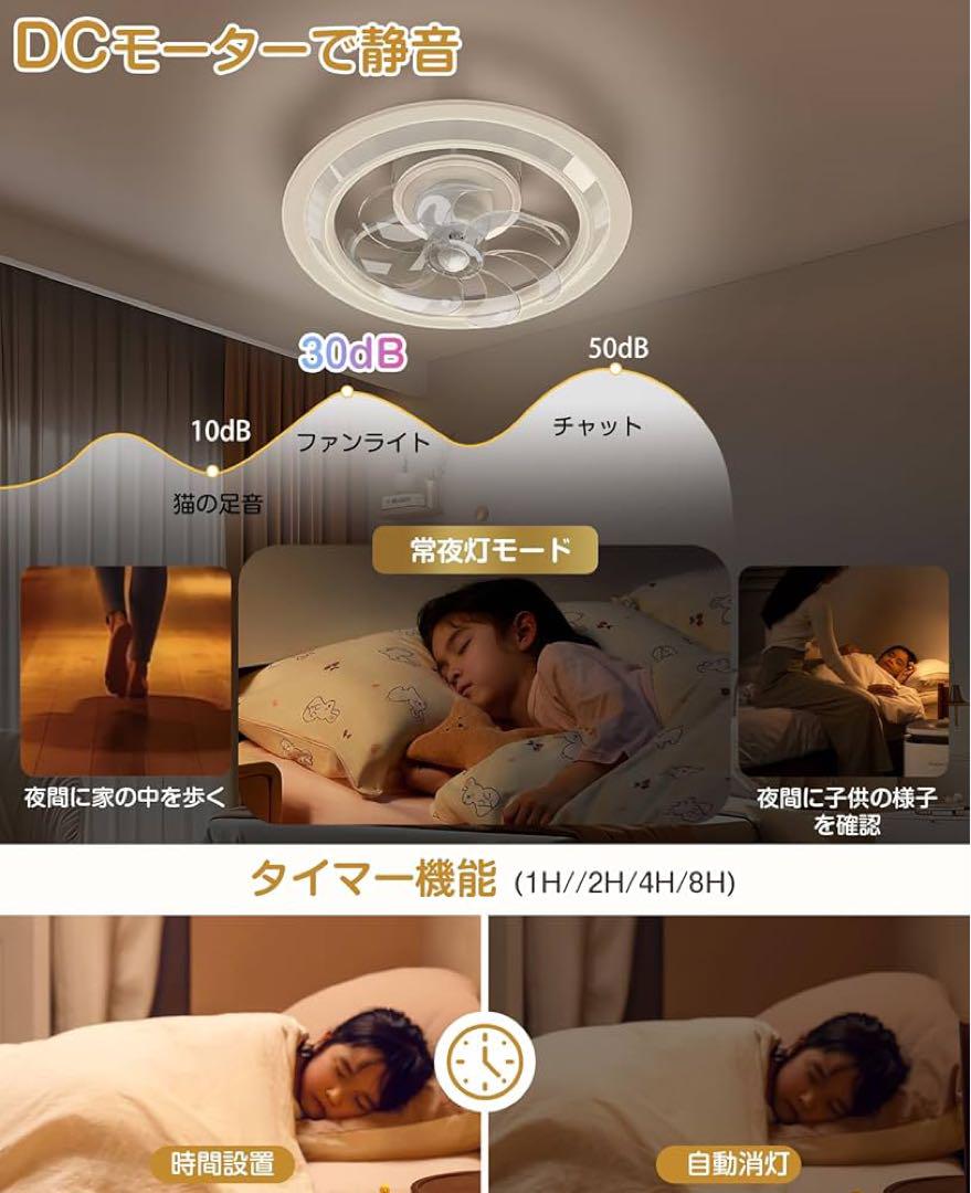 シーリングファンライト led 導光板 60W 150W相当 4000LM