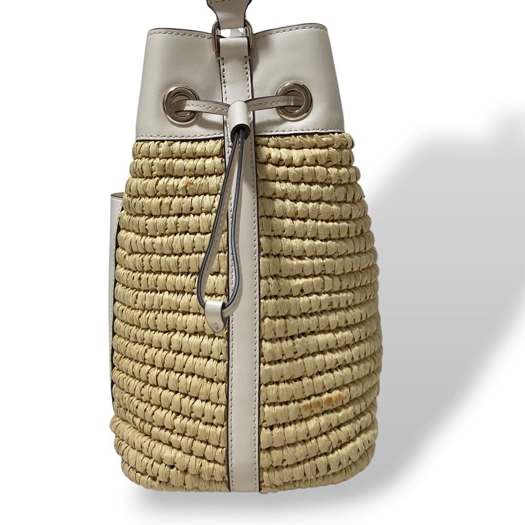 【良品】ケイトスペードニューヨーク 2way ショルダーバッグ バケット 肩掛け 【良品】ケイトスペードニューヨーク 2way ショルダーバッグ バケット 肩掛け