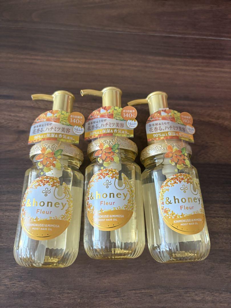 &honey (アンドハニー) フルール ヘアオイル 100ml 7つ