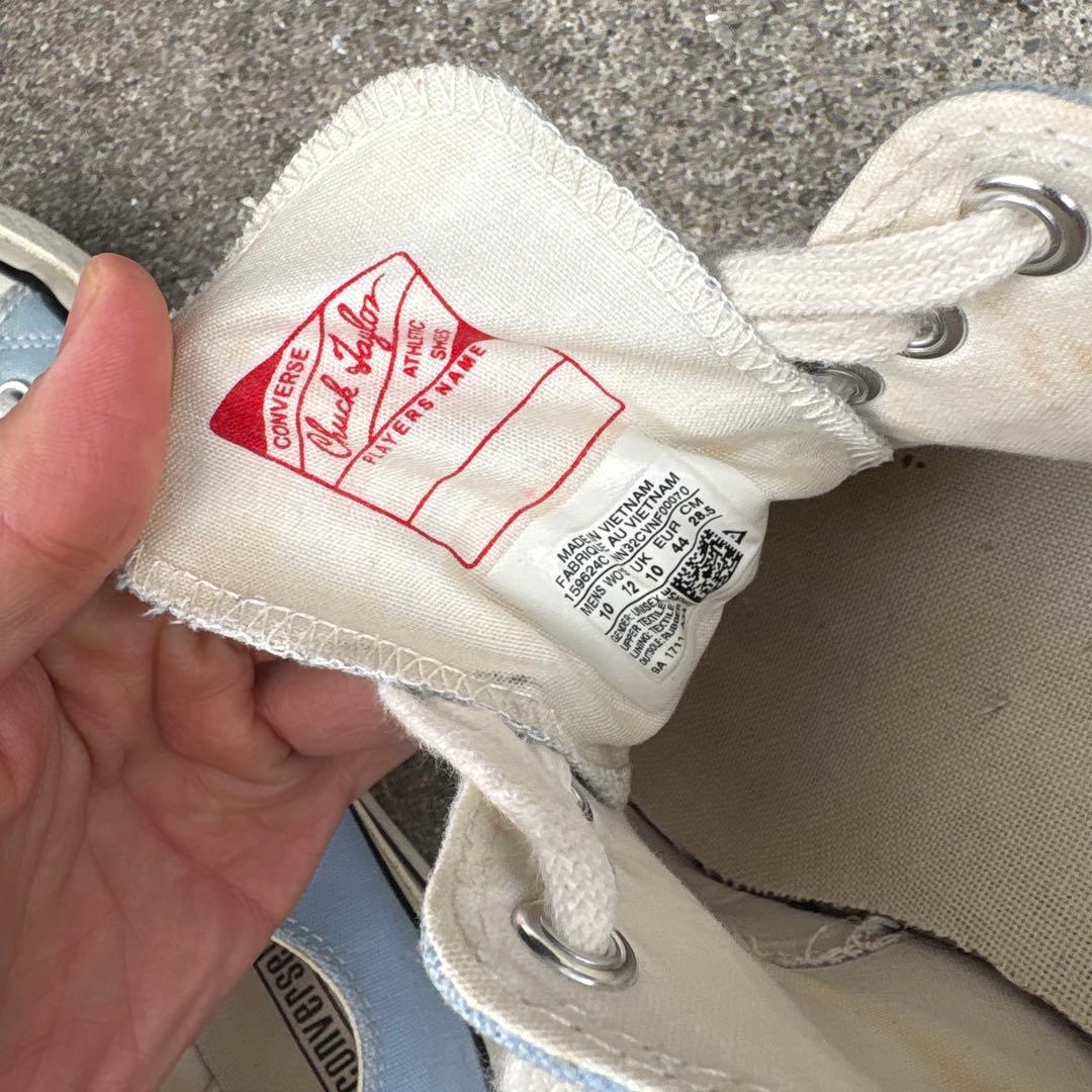 CONVERSE ALL STAR CT70 チャックテイラー 水色 美品 CONVERSE ALL STAR CT70 チャックテイラー 水色 美品