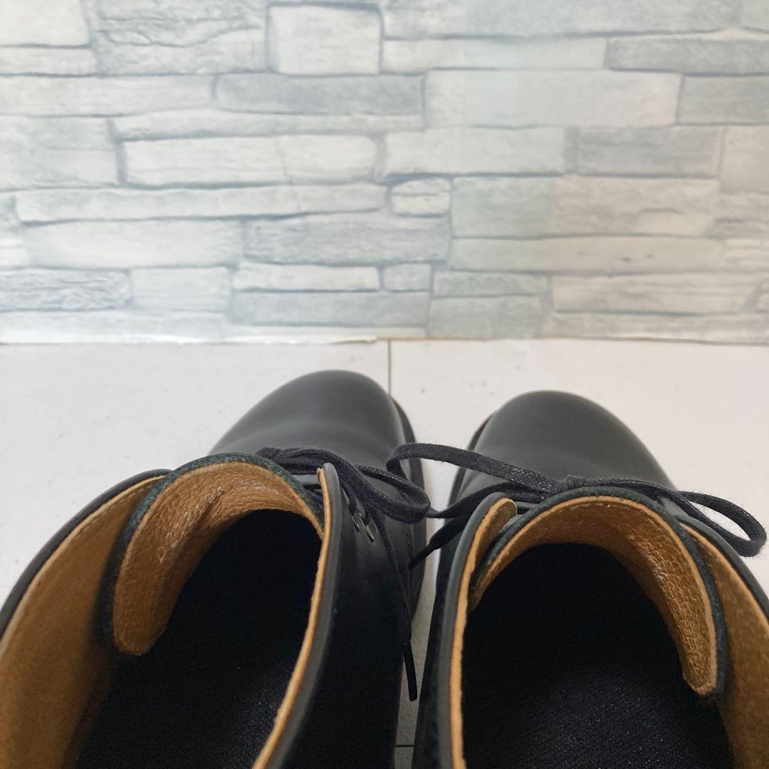 極美品 DANNER ダナー チャッカブーツ 本革 ブラック 26.5 8.5
