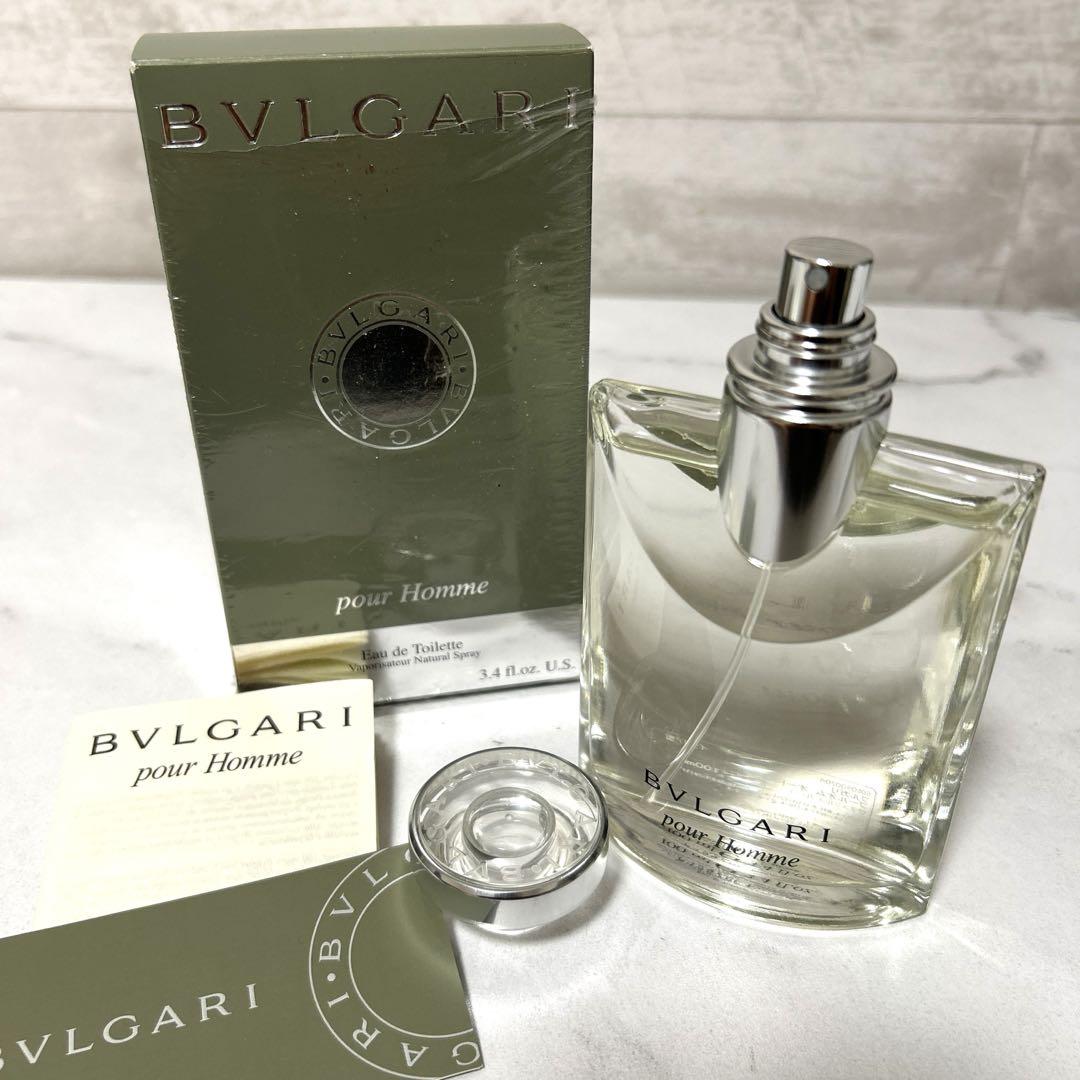 ほぼ未使用　BVLGARI ブルガリ 香水 プールオム 100ml