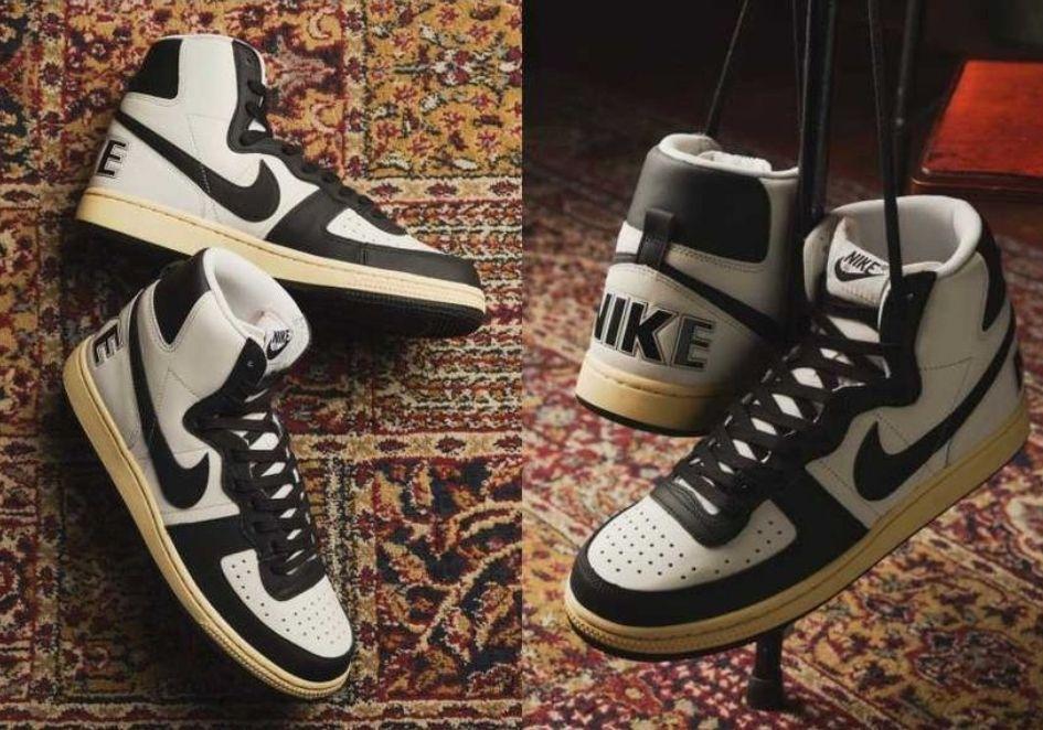 靴 Nike Terminator High \"Black and Phantom\"