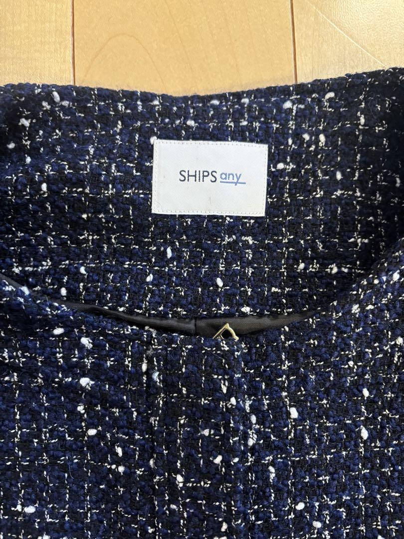 SHIPS any ツイードジャケット