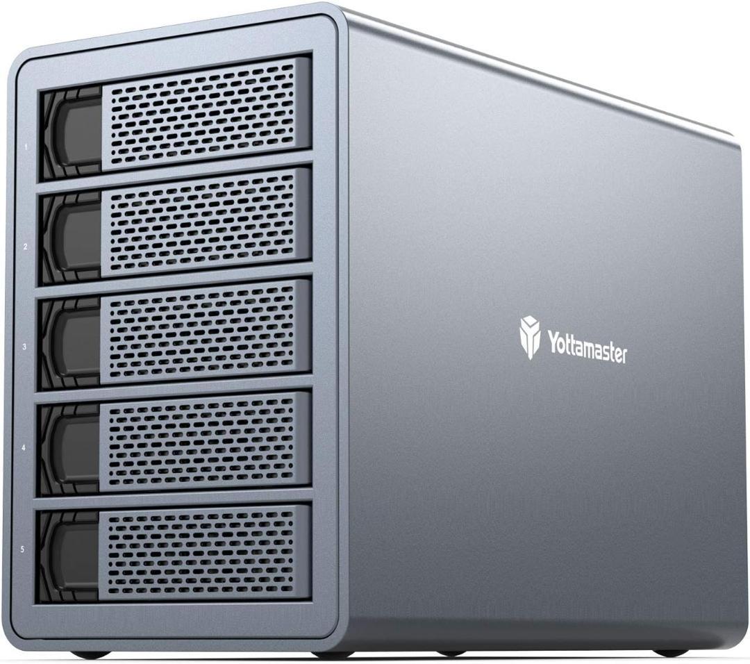 開封 Yottamaster HDDケース 5bay Type-C