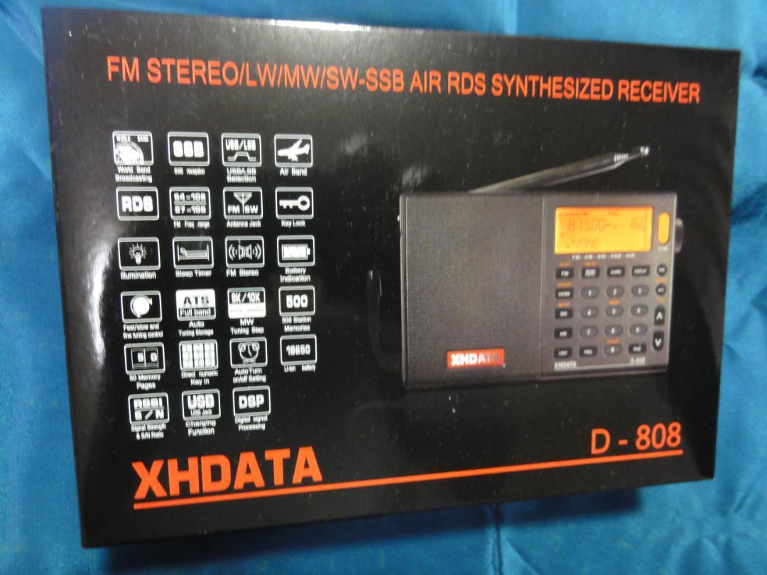 XHDATA  短波・エアーバンド・ラジオ　Ｄ－８０８
