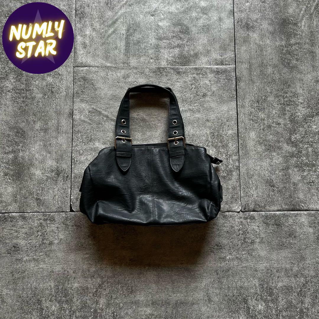 archive grunge shoulder bag y2k black - メルカリ