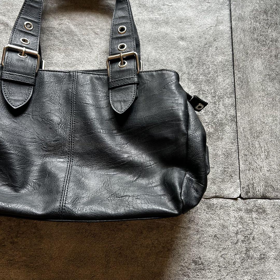 archive grunge shoulder bag y2k black - メルカリ