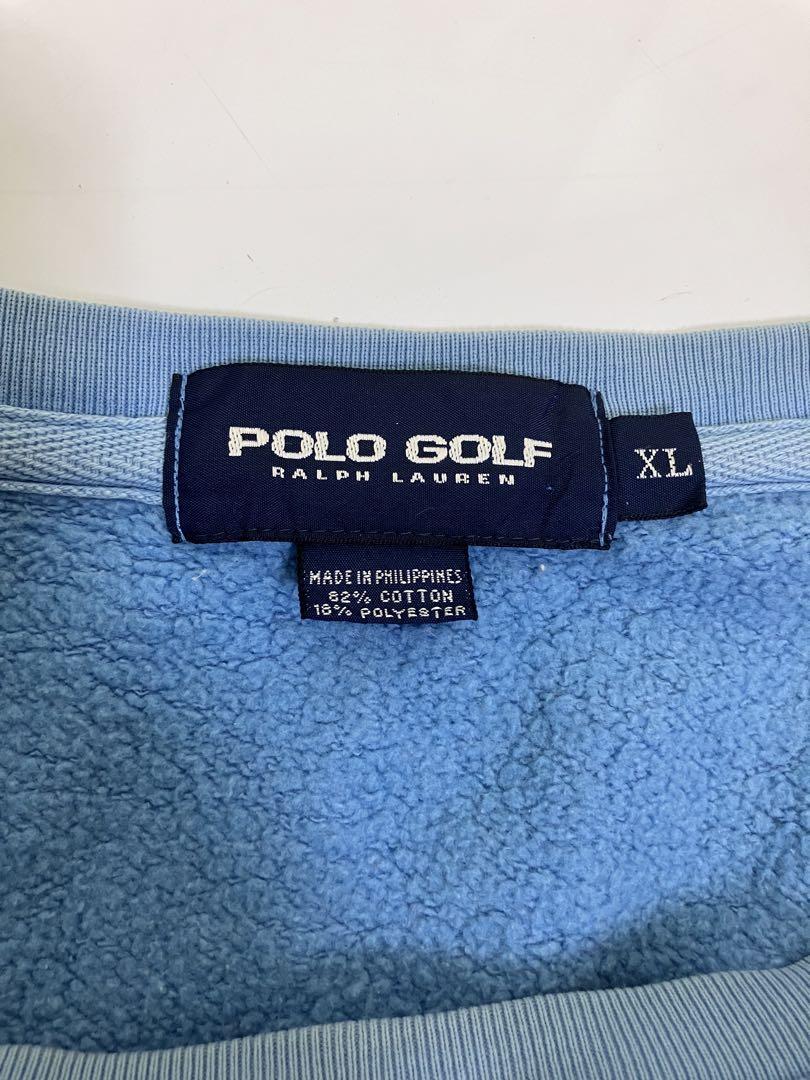 POLO RALPH LAUREN 【90s】 刺繍 コットンニット スウェット