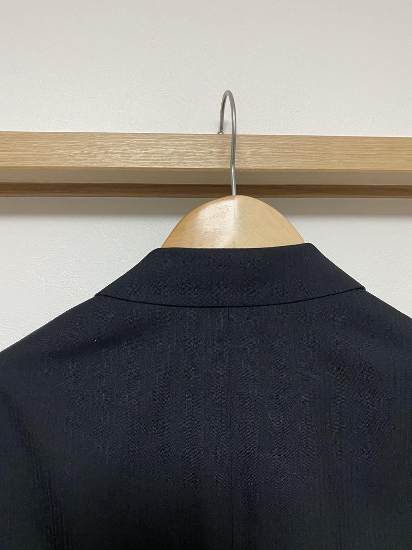 【美品】青山×MODA RITORNOスーツ上下セットアップ ブラックAB5