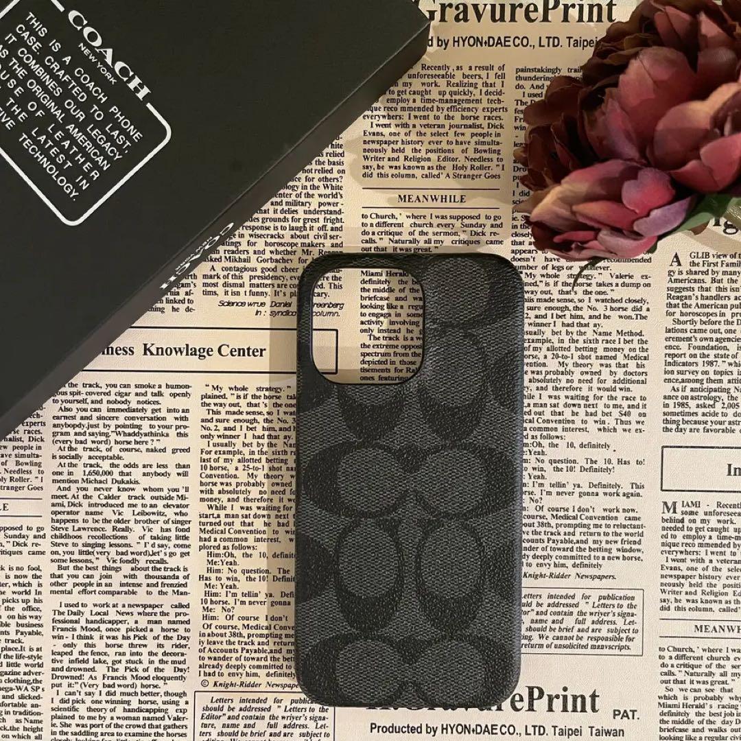 コーチ　COACH  iPhone13 pro 対応ケース_画像1