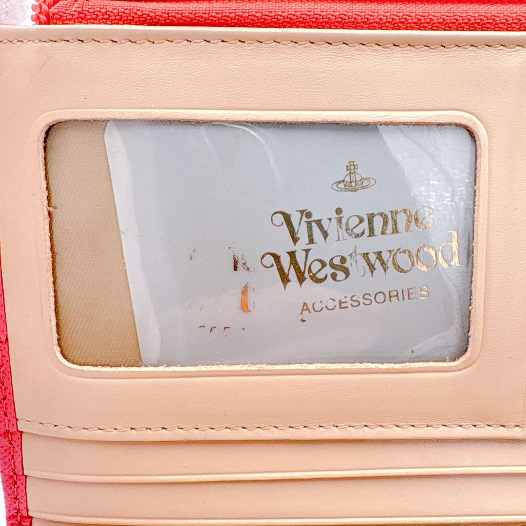 Vivienne Westwood ヴィヴィアン 折り財布 オーブ ピンク