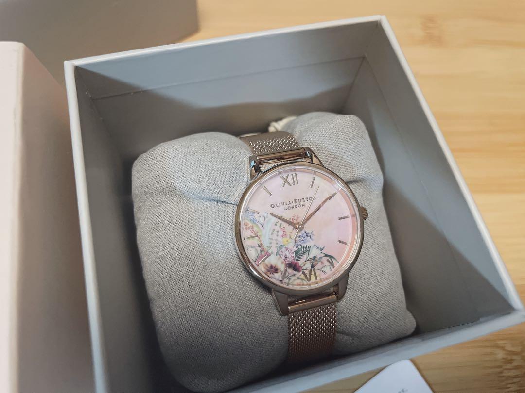 ♡OLIVIA BURTON♡腕時計♡新品未使用♡花柄♡美人百花♡