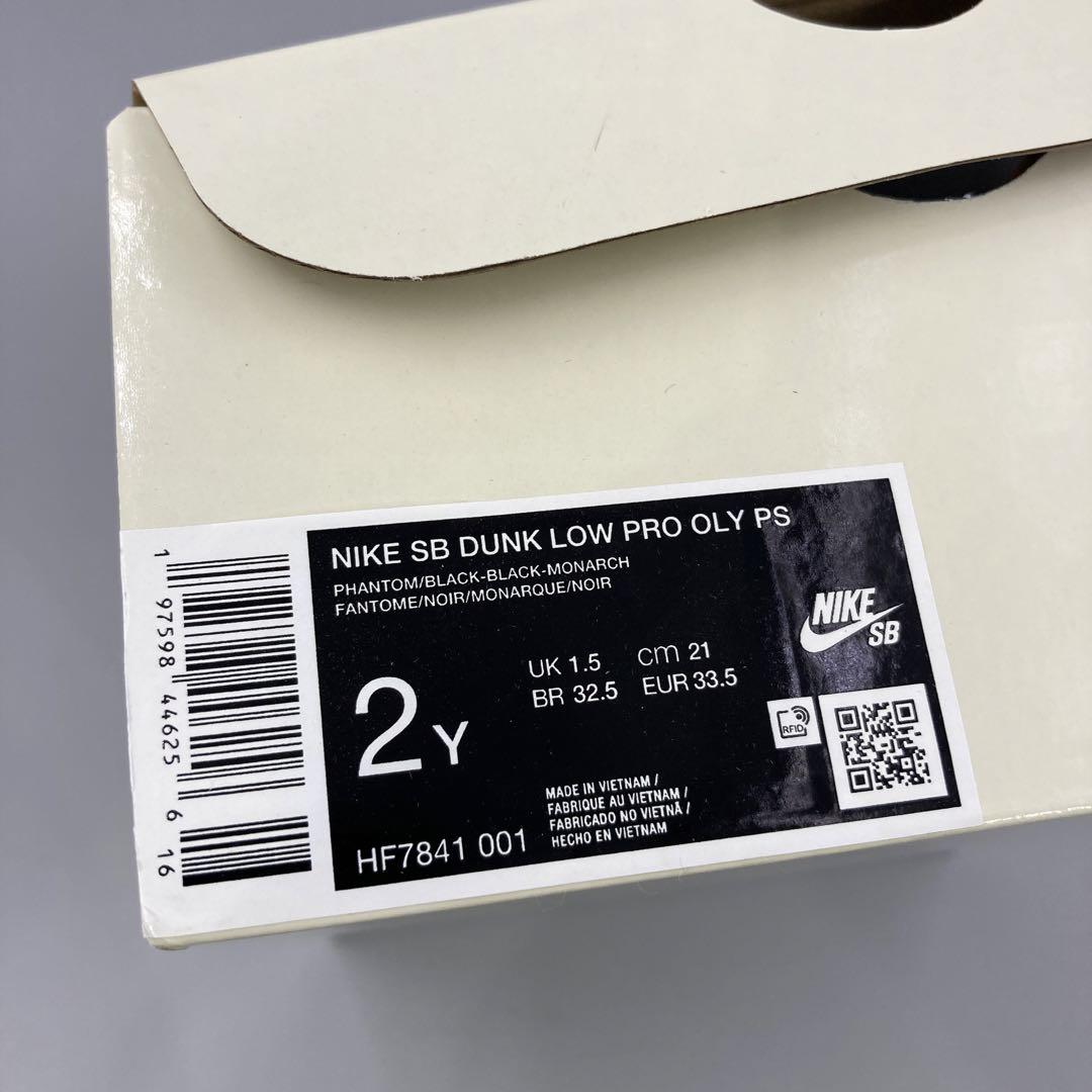 ★新品 NIKE SB DUNK LOW PRO サファリ　21cm