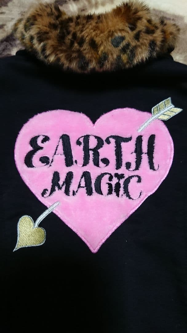 EARTH MAGIC️アウター。コート。140。ひょう柄