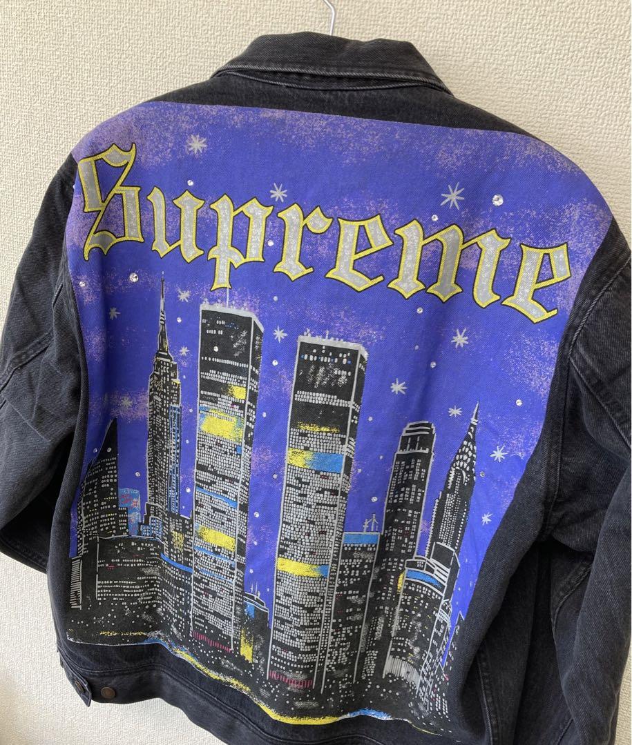 【希少】XL　Supreme ニューヨークペインテッドトラッカー　ジャケット