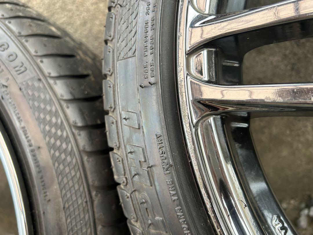 YOKOHAMA AVS MODEL5 18インチ　8j 9j 114.3 5穴