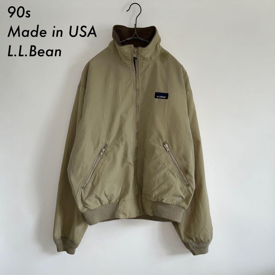 90s アメリカ製 L.L.Bean ウォームアップジャケット エルエルビーン