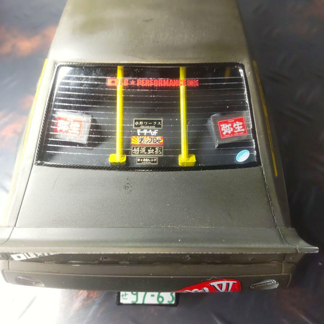 アオシマ1/24LB-WORKSケンメリ2Dr改（特攻零仕様）塗装済完成品！！ アオシマ1/24LB☆WORKSケンメリ2Dr零Fighter仕様塗装済完成品